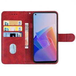 Lacné Kryty | Peňaženkové puzdro Splendid case červené – Oppo Reno7 Lite (Reno 7 Lite) | Lacné Kryty