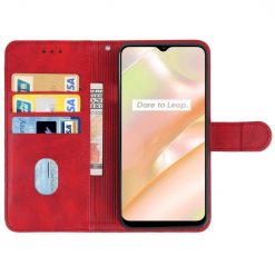 Lacné Kryty | Peňaženkové puzdro Splendid case červené – Realme C33 | Lacné Kryty
