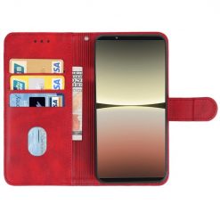 Peňaženkové puzdro Splendid case červené – Sony Xperia 5 IV 5G | Lacné Kryty Lacné Kryty | Peňaženkové puzdro Splendid case červené – Sony Xperia 5 IV 5G | Lacné Kryty