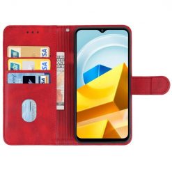 Peňaženkové puzdro Splendid case červené – Xiaomi Poco M5 / M4 5G | Lacné Kryty Lacné Kryty | Peňaženkové puzdro Splendid case červené – Xiaomi Poco M5 / M4 5G | Lacné Kryty