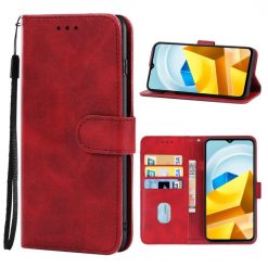 Peňaženkové puzdro Splendid case červené – Xiaomi Poco M5 / M4 5G | Lacné Kryty Lacné Kryty | Peňaženkové puzdro Splendid case červené – Xiaomi Poco M5 / M4 5G | Lacné Kryty