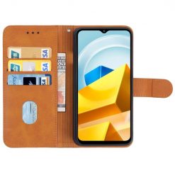 Lacné Kryty | Peňaženkové puzdro Splendid case hnedé – Xiaomi Poco M5 / M4 5G | Lacné Kryty