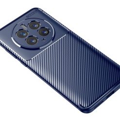 Lacné Kryty | Zadný Kryt Carbon Fiber modrý – Huawei Mate 50 Pro | Lacné Kryty