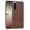 Lacné Kryty | Zadný kryt Crocodile Texture modrý – Sony Xperia 5 IV 5G | Lacné Kryty