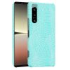 Zadný kryt Crocodile Texture hnedý – Sony Xperia 5 IV 5G | Lacné Kryty Lacné Kryty | Zadný kryt Crocodile Texture hnedý – Sony Xperia 5 IV 5G | Lacné Kryty