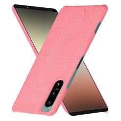 Zadný kryt Crocodile Texture ružový – Sony Xperia 5 IV 5G | Lacné Kryty Lacné Kryty | Zadný kryt Crocodile Texture ružový – Sony Xperia 5 IV 5G | Lacné Kryty