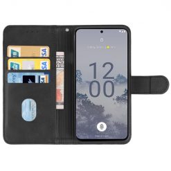 Lacné Kryty | Peňaženkové puzdro Splendid case čierne – Nokia X30 | Lacné Kryty