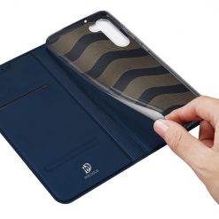 Lacné Kryty | Peňaženkové puzdro Dux Ducis Skin Pro modré – Samsung Galaxy S23 | Lacné Kryty