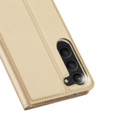 Peňaženkové puzdro Dux Ducis Skin Pro zlaté – Samsung Galaxy S23 | Lacné Kryty Lacné Kryty | Peňaženkové puzdro Dux Ducis Skin Pro zlaté – Samsung Galaxy S23 | Lacné Kryty
