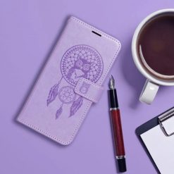 Peňaženkové puzdro Mezzo dreamcatcher fialové – Samsung Galaxy S23+ (S23 Plus) | Lacné Kryty Lacné Kryty | Peňaženkové puzdro Mezzo dreamcatcher fialové – Samsung Galaxy S23+ (S23 Plus) | Lacné Kryty
