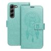 Lacné Kryty | Peňaženkové puzdro Mezzo mandala zelené – Samsung Galaxy S23 | Lacné Kryty
