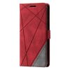 Lacné Kryty | Knižkové puzdro Rhombus hnedé – Samsung Galaxy S23 | Lacné Kryty