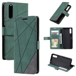 Knižkové puzdro Rhombus zelené – Sony Xperia 1 IV | Lacné Kryty Lacné Kryty | Knižkové puzdro Rhombus zelené – Sony Xperia 1 IV | Lacné Kryty