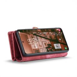 Multifunkčné peňaženkové puzdro CaseMe Detachable červené – Samsung Galaxy S23 | Lacné Kryty Lacné Kryty | Multifunkčné peňaženkové puzdro CaseMe Detachable červené – Samsung Galaxy S23 | Lacné Kryty