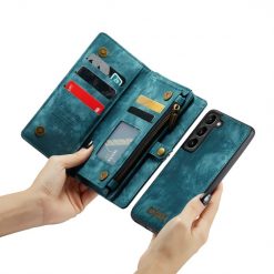 Multifunkčné peňaženkové puzdro CaseMe Detachable modré – Samsung Galaxy S23 | Lacné Kryty Lacné Kryty | Multifunkčné peňaženkové puzdro CaseMe Detachable modré – Samsung Galaxy S23 | Lacné Kryty