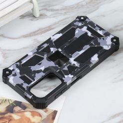Lacné Kryty | Odolný kryt Camo Armor sivý – Samsung Galaxy A14 4G/5G | Lacné Kryty