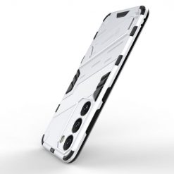 Lacné Kryty | Odolný Kryt Punk armor case biely – Samsung Galaxy S23 | Lacné Kryty