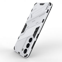 Lacné Kryty | Odolný Kryt Punk armor case biely – Samsung Galaxy S23+ (S23 Plus) | Lacné Kryty