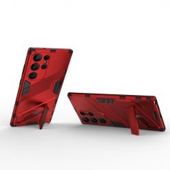 Odolný Kryt Punk armor case červený – Samsung Galaxy S23 Ultra | Lacné Kryty Lacné Kryty | Odolný Kryt Punk armor case červený – Samsung Galaxy S23 Ultra | Lacné Kryty