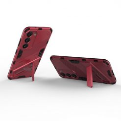 Lacné Kryty | Odolný Kryt Punk armor case ružový – Samsung Galaxy S23 | Lacné Kryty