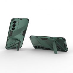 Lacné Kryty | Odolný Kryt Punk armor case zelený – Samsung Galaxy S23+ (S23 Plus) | Lacné Kryty