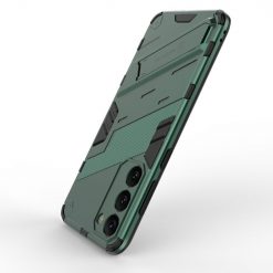Lacné Kryty | Odolný Kryt Punk armor case zelený – Samsung Galaxy S23+ (S23 Plus) | Lacné Kryty