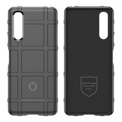 Lacné Kryty | Odolný kryt Rugged Shield čierny – Sony Xperia 10 IV | Lacné Kryty