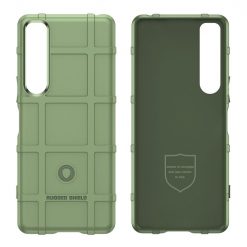 Odolný kryt Rugged Shield zelený – Sony Xperia 1 IV | Lacné Kryty Lacné Kryty | Odolný kryt Rugged Shield zelený – Sony Xperia 1 IV | Lacné Kryty