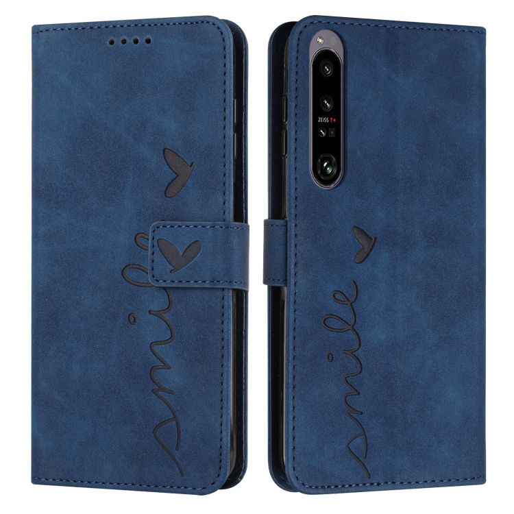 E-shop Peňaženkové puzdro Smile case modré – Sony Xperia 1 IV