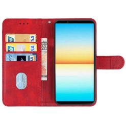 Lacné Kryty | Peňaženkové puzdro Splendid case červené – Sony Xperia 10 IV | Lacné Kryty