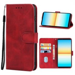 Lacné Kryty | Peňaženkové puzdro Splendid case červené – Sony Xperia 10 IV | Lacné Kryty