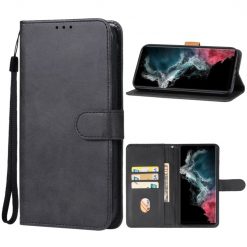 Lacné Kryty | Peňaženkové puzdro Splendid case čierne – Samsung Galaxy S23 Ultra | Lacné Kryty