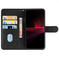 Lacné Kryty | Peňaženkové puzdro Splendid case čierne – Sony Xperia 1 IV | Lacné Kryty