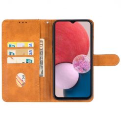 Lacné Kryty | Peňaženkové puzdro Splendid case hnedé – Samsung Galaxy A14 4G/5G | Lacné Kryty