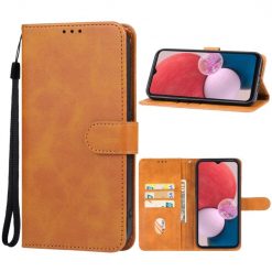 Lacné Kryty | Peňaženkové puzdro Splendid case hnedé – Samsung Galaxy A14 4G/5G | Lacné Kryty