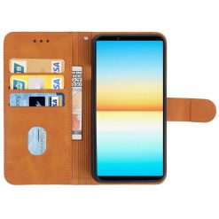 Peňaženkové puzdro Splendid case hnedé – Sony Xperia 10 IV | Lacné Kryty Lacné Kryty | Peňaženkové puzdro Splendid case hnedé – Sony Xperia 10 IV | Lacné Kryty