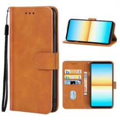 Peňaženkové puzdro Splendid case hnedé – Sony Xperia 10 IV | Lacné Kryty Lacné Kryty | Peňaženkové puzdro Splendid case hnedé – Sony Xperia 10 IV | Lacné Kryty