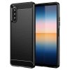 Lacné Kryty | Kryt Weave Case hnedý – Sony Xperia 10 IV | Lacné Kryty