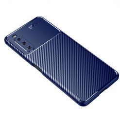 Lacné Kryty | Zadný Kryt Carbon Fiber modrý – Sony Xperia 10 IV | Lacné Kryty