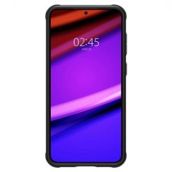 Lacné Kryty | Zadný kryt Spigen Rugged Armor čierny – Samsung Galaxy S23 | Lacné Kryty