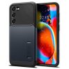 Lacné Kryty | Zadný kryt Spigen Slim Armor čierny – Samsung Galaxy S23 | Lacné Kryty