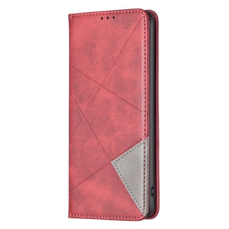 E-shop Knižkové puzdro Rhombus červené – Motorola Moto G13 / G23 / G53 5G