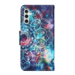 Lacné Kryty | Knižkové puzdro Trendy Cross case Hviezdna mandala – Samsung Galaxy A54 5G | Lacné Kryty