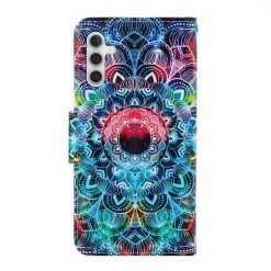 Lacné Kryty | Knižkové puzdro Trendy Cross case Mandala – Samsung Galaxy A54 5G | Lacné Kryty