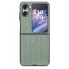 Lacné Kryty | Kryt Carbon Fiber hnedý – Oppo Find N2 Flip | Lacné Kryty