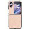 Lacné Kryty | Kryt Carbon Fiber hnedý – Oppo Find N2 Flip | Lacné Kryty