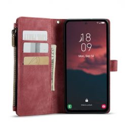 Multifunkčné peňaženkové puzdro CaseMe červené – Samsung Galaxy A54 5G | Lacné Kryty Lacné Kryty | Multifunkčné peňaženkové puzdro CaseMe červené – Samsung Galaxy A54 5G | Lacné Kryty