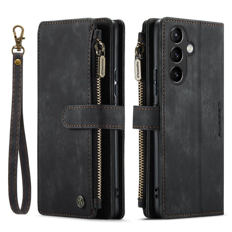 Multifunkčné peňaženkové puzdro CaseMe čierne – Samsung Galaxy A54 5G