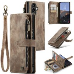Multifunkčné peňaženkové puzdro CaseMe hnedé – Samsung Galaxy A54 5G | Lacné Kryty Lacné Kryty | Multifunkčné peňaženkové puzdro CaseMe hnedé – Samsung Galaxy A54 5G | Lacné Kryty