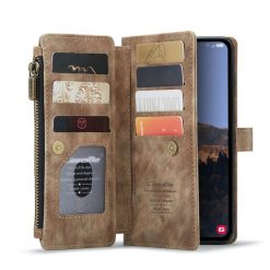 Multifunkčné peňaženkové puzdro CaseMe hnedé – Samsung Galaxy A54 5G | Lacné Kryty Lacné Kryty | Multifunkčné peňaženkové puzdro CaseMe hnedé – Samsung Galaxy A54 5G | Lacné Kryty